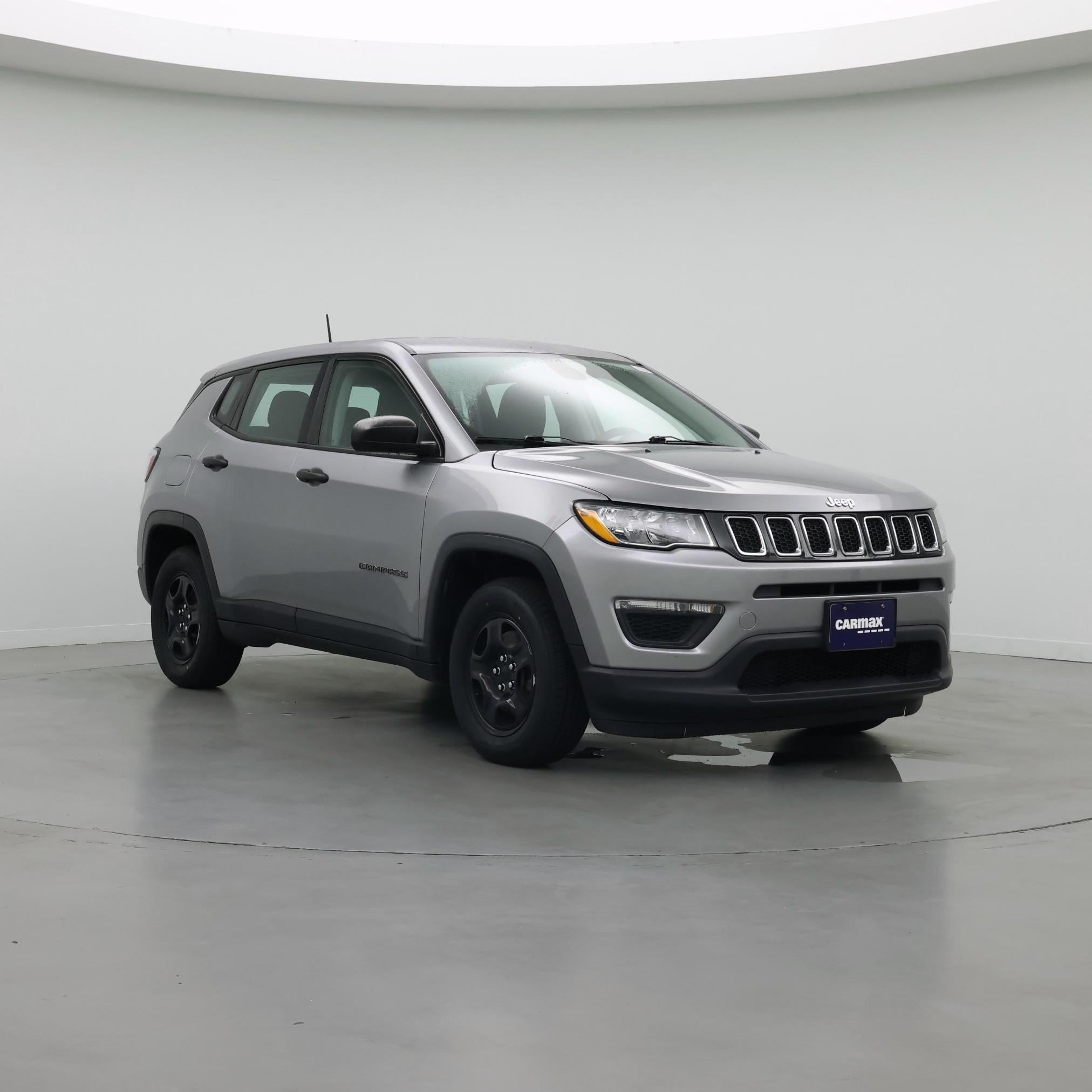 Silver 2018 Jeep Compass SUV / Crossover Front-Wheel Drive Manual