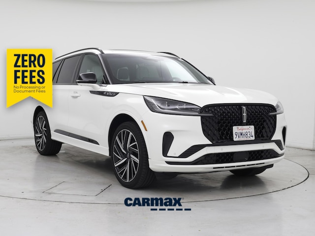 White 2025 Lincoln Aviator SUV / Crossover All-Wheel Drive Automatic