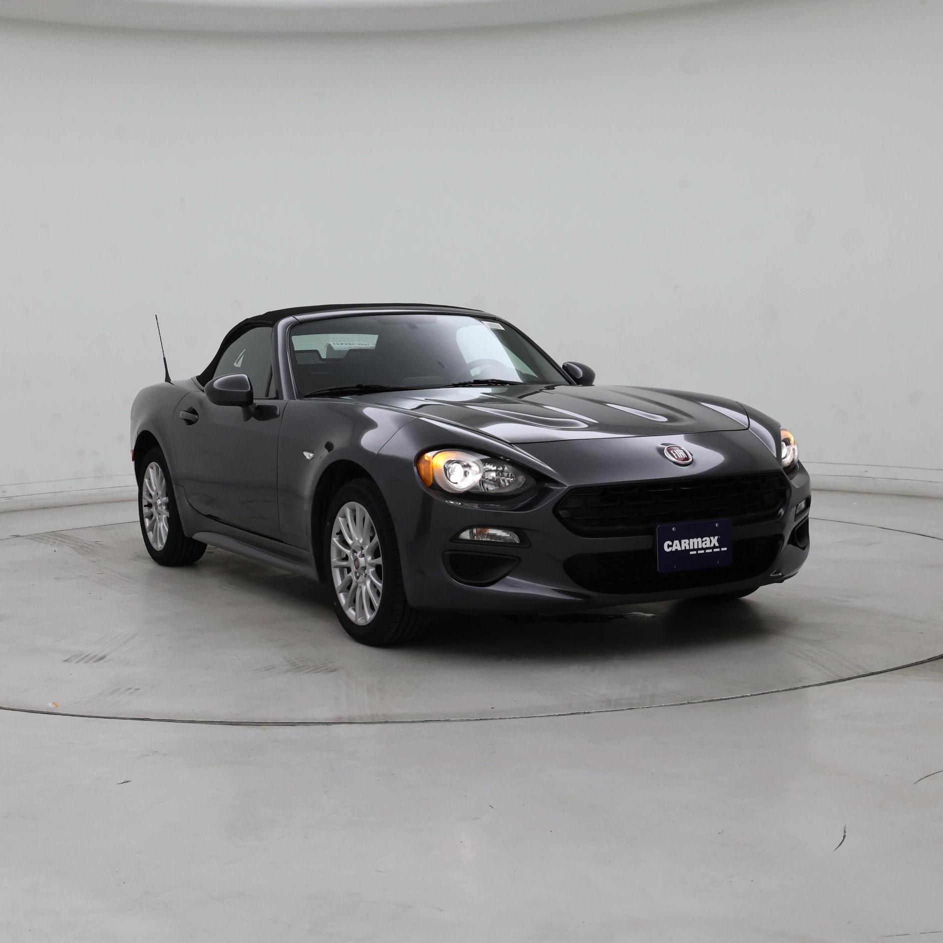 Gray 2017 FIAT 124 Spider Convertible Rear-Wheel Drive Automatic