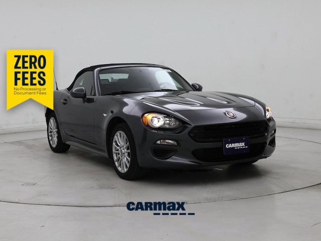 Gray 2017 FIAT 124 Spider Convertible Rear-Wheel Drive Automatic