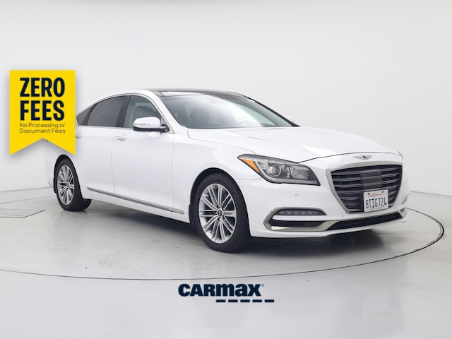 White 2018 Genesis G80 Sedan Automatic