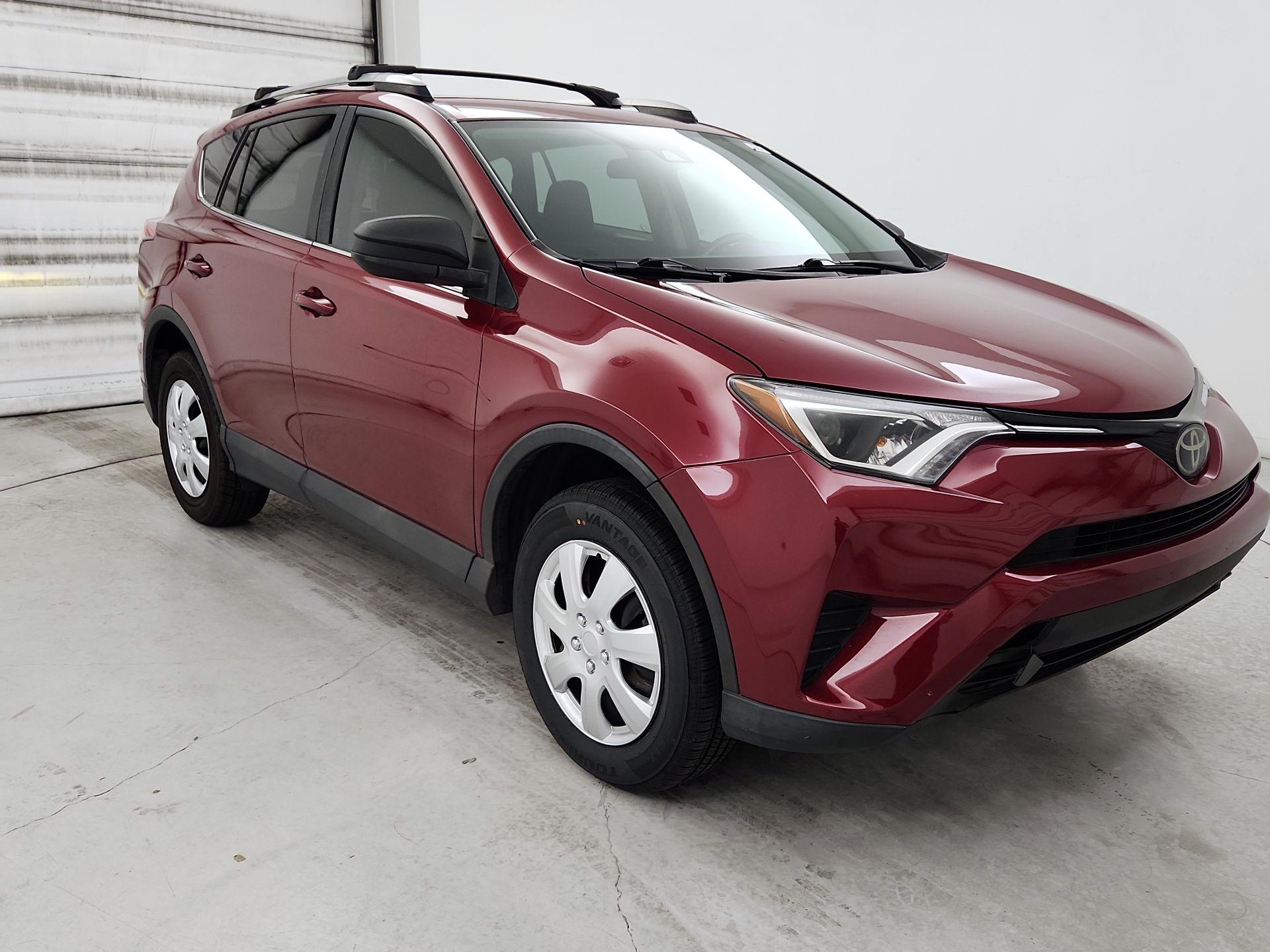 Red (Burgundy) 2018 Toyota RAV4 SUV / Crossover Front-Wheel Drive Automatic