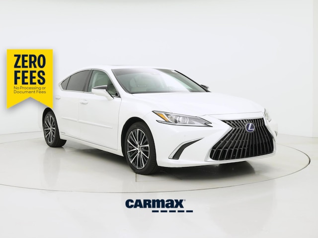 White 2022 Lexus ES Hybrid Sedan Front-Wheel Drive Automatic