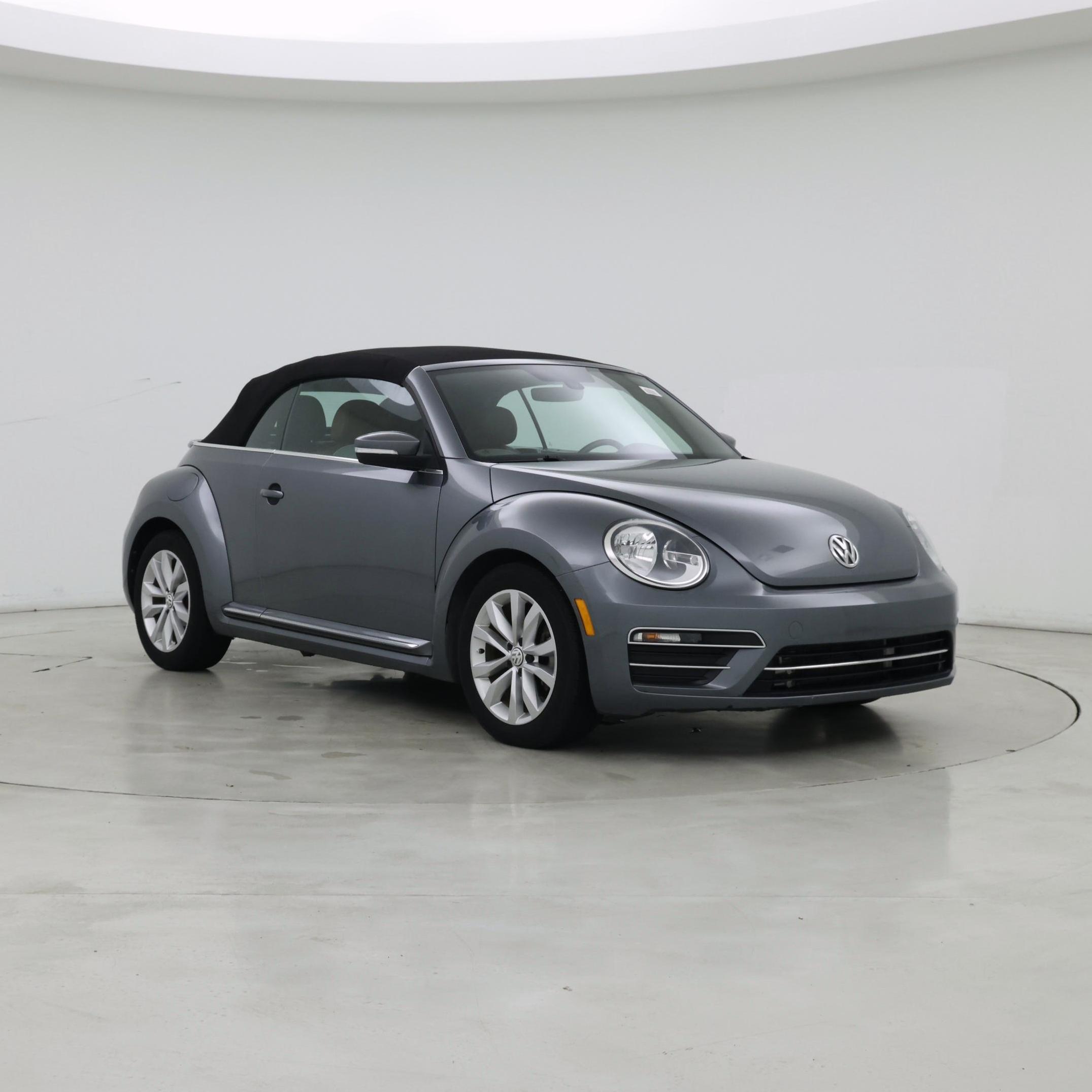 Gray 2017 Volkswagen Beetle Convertible Front-Wheel Drive Automatic
