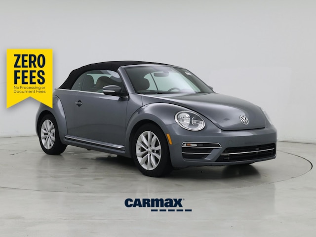 Gray 2017 Volkswagen Beetle Convertible Front-Wheel Drive Automatic