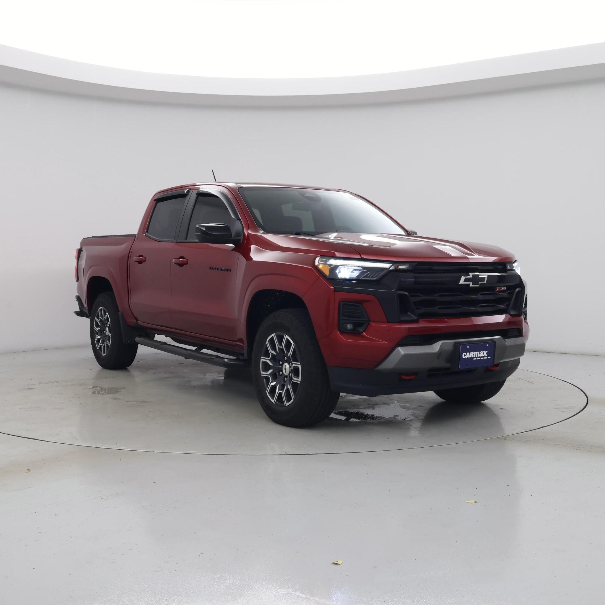 Red 2023 Chevrolet Colorado Pickup Truck Four-Wheel Drive Automatic