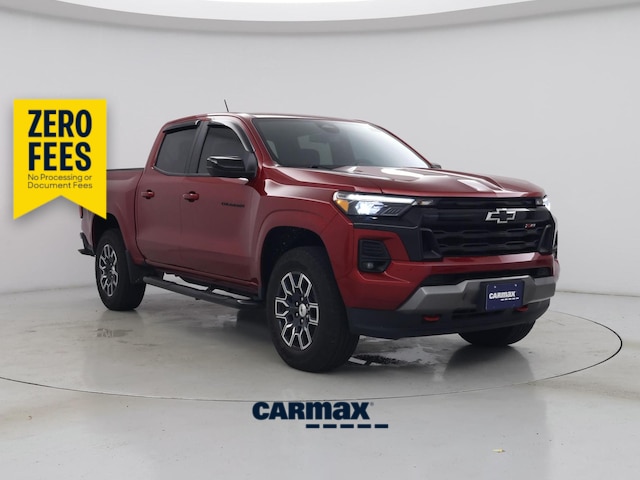 Red 2023 Chevrolet Colorado Pickup Truck Four-Wheel Drive Automatic