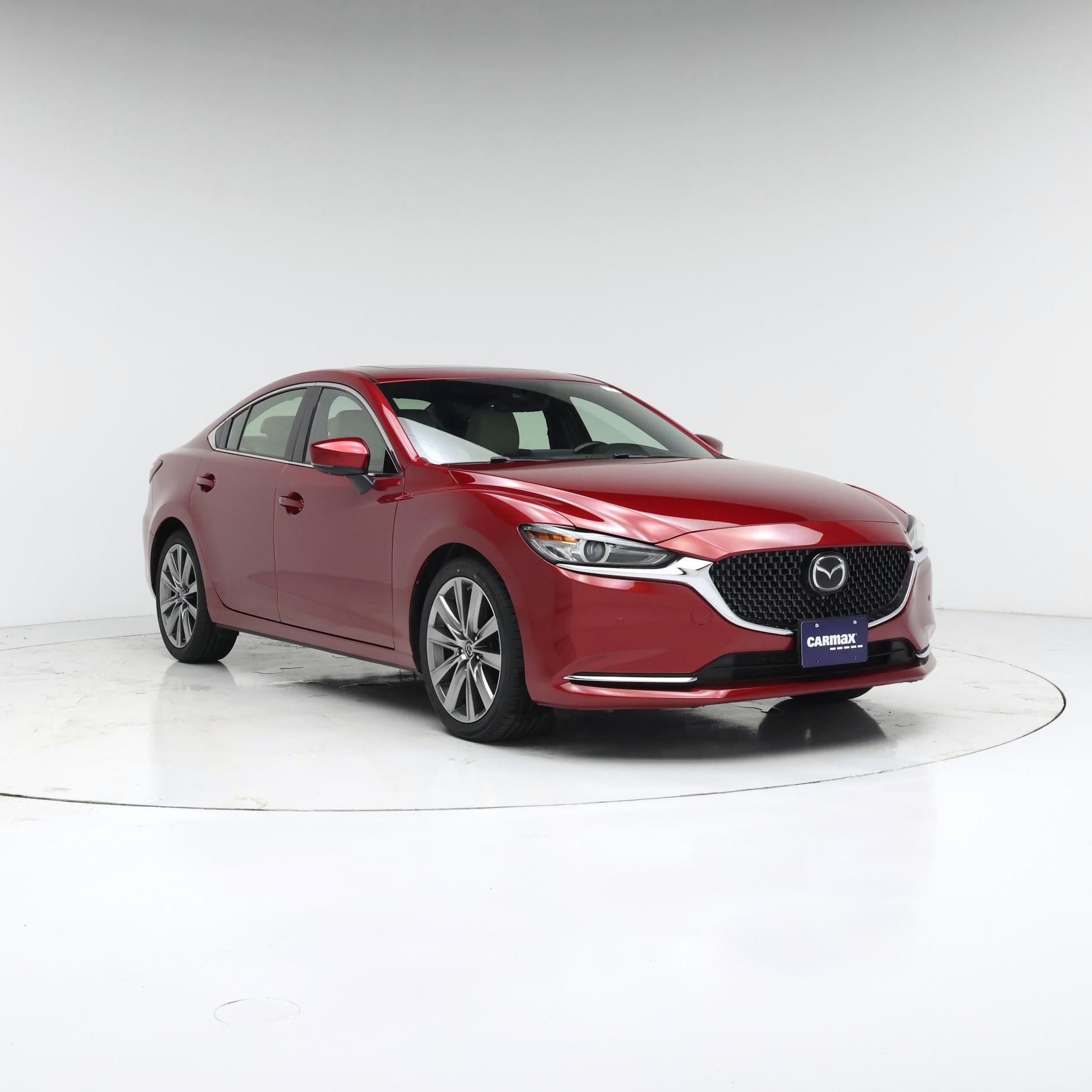 Red 2019 Mazda MAZDA6 Sedan Front-Wheel Drive Automatic
