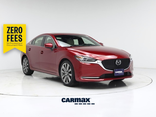 Red 2019 Mazda MAZDA6 Sedan Front-Wheel Drive Automatic
