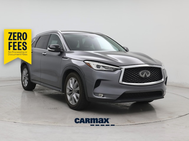 Gray 2019 INFINITI QX50 SUV / Crossover Front-Wheel Drive Automatic