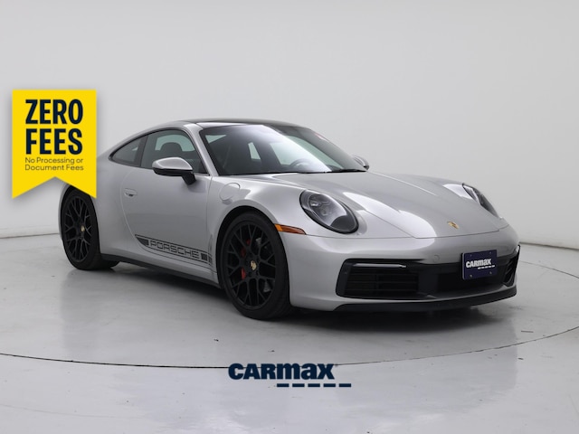 Silver 2020 Porsche 911 Coupe Rear-Wheel Drive Automatic