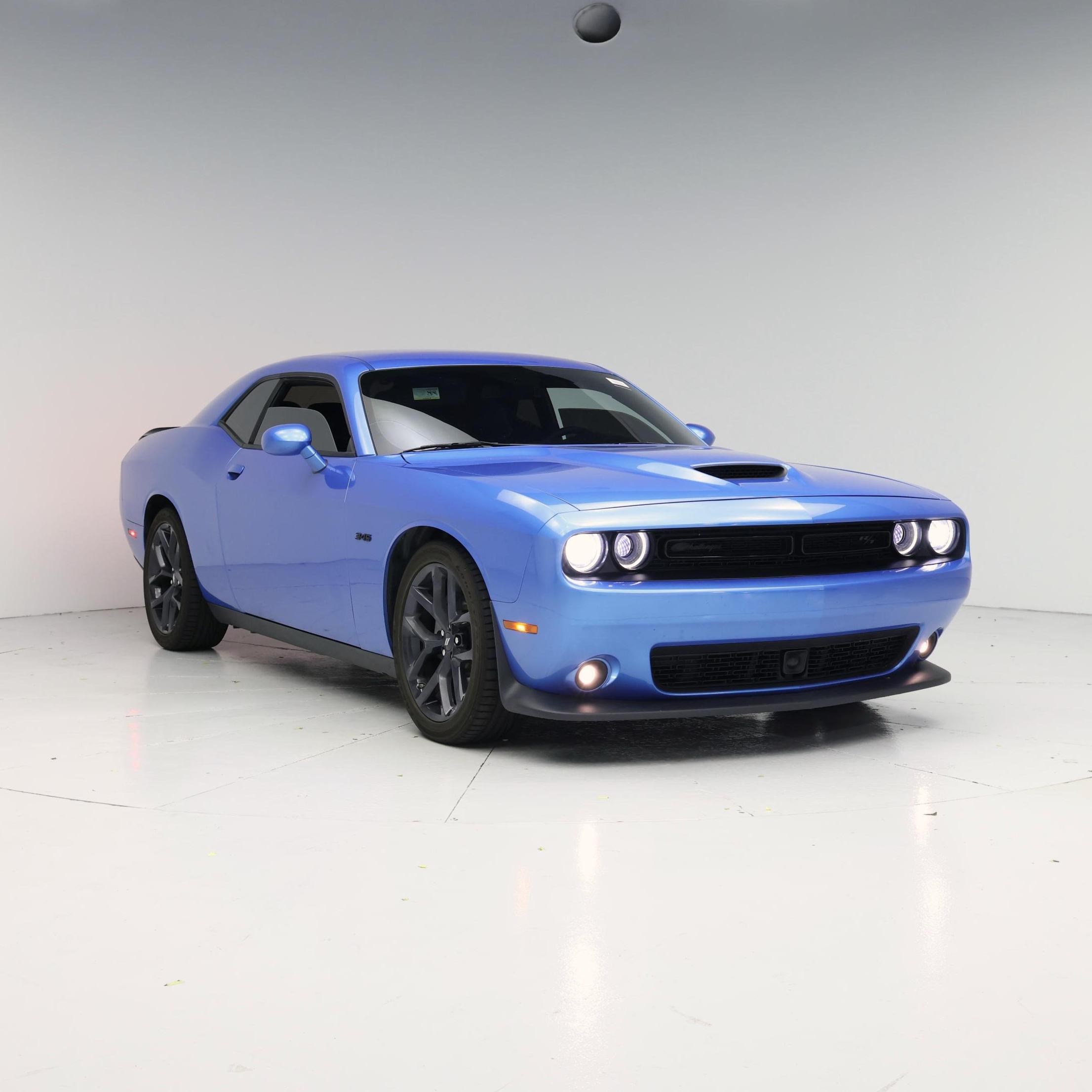 Blue 2023 Dodge Challenger Coupe Rear-Wheel Drive Automatic