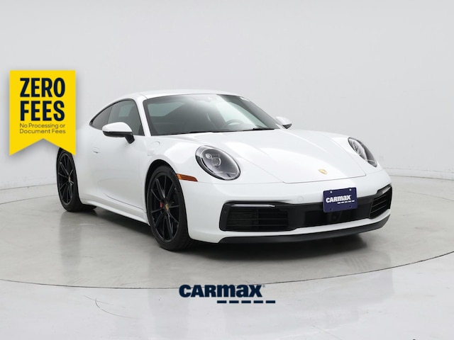 White 2020 Porsche 911 Coupe Rear-Wheel Drive Automatic