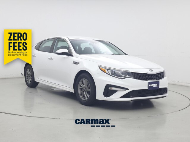 White 2020 Kia Optima Sedan Front-Wheel Drive Automatic