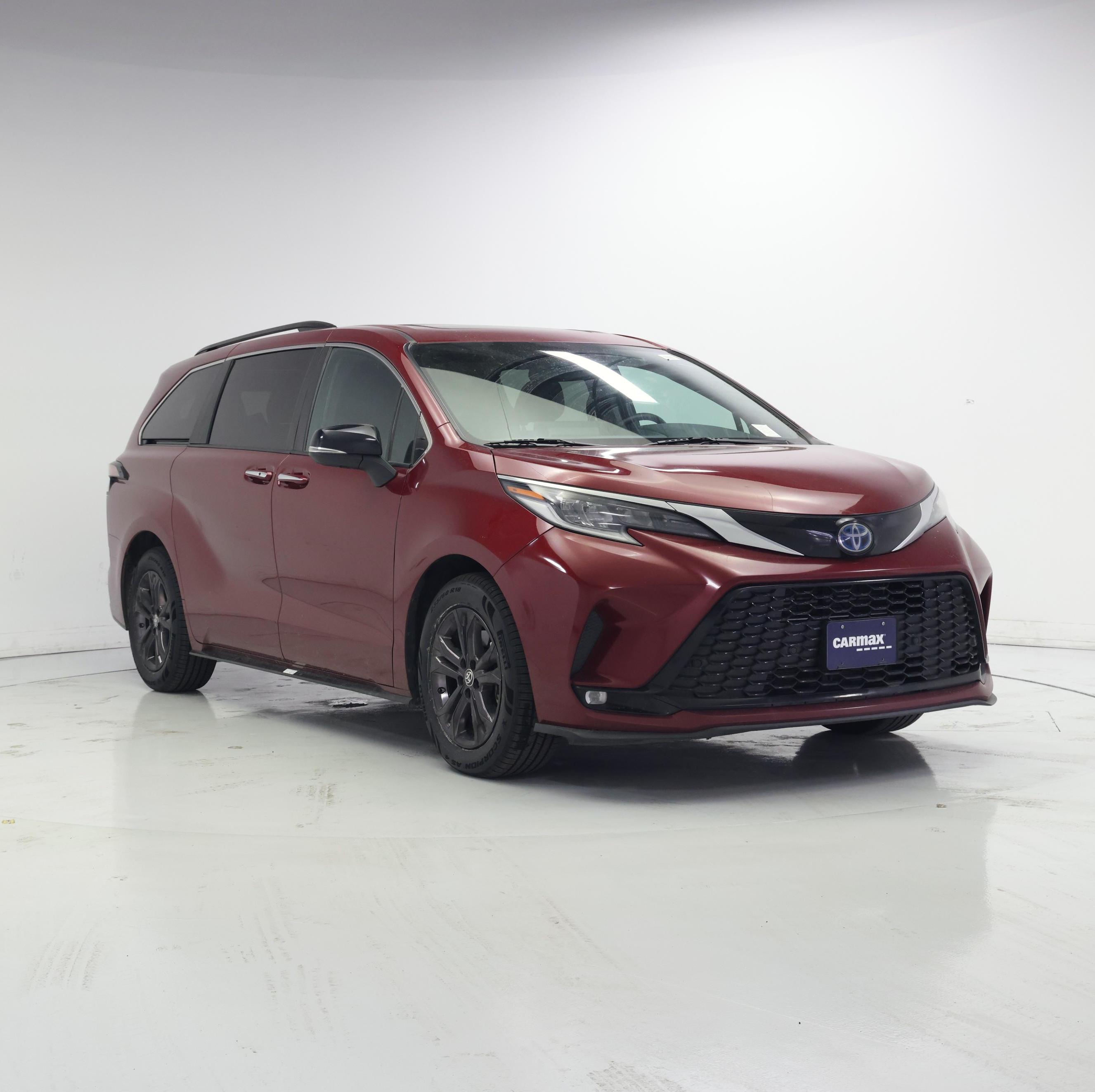 Red 2024 Toyota Sienna Minivan All-Wheel Drive Automatic