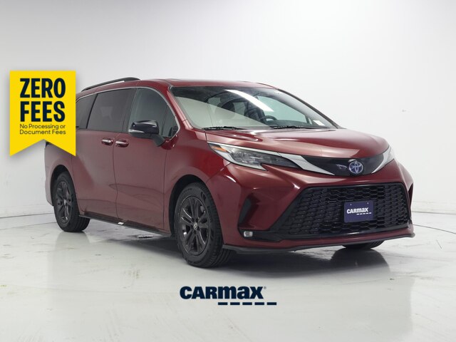 Red 2024 Toyota Sienna Minivan All-Wheel Drive Automatic