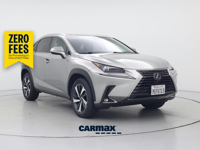 Silver 2021 Lexus NX SUV / Crossover Front-Wheel Drive Automatic