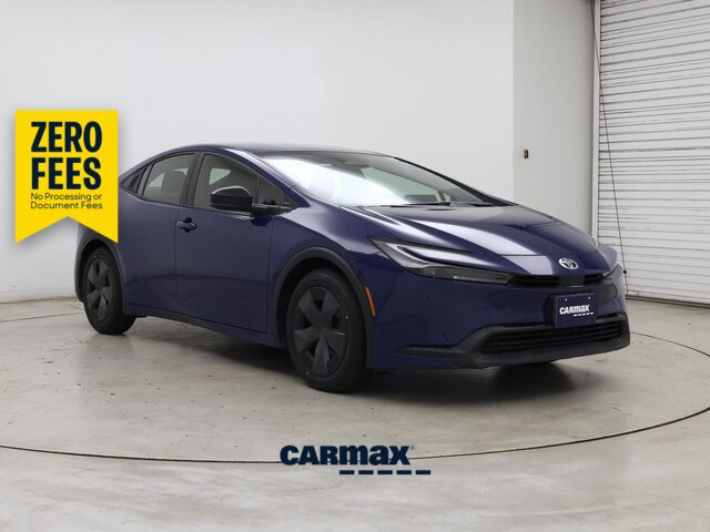Blue 2024 Toyota Prius Hatchback All-Wheel Drive Automatic