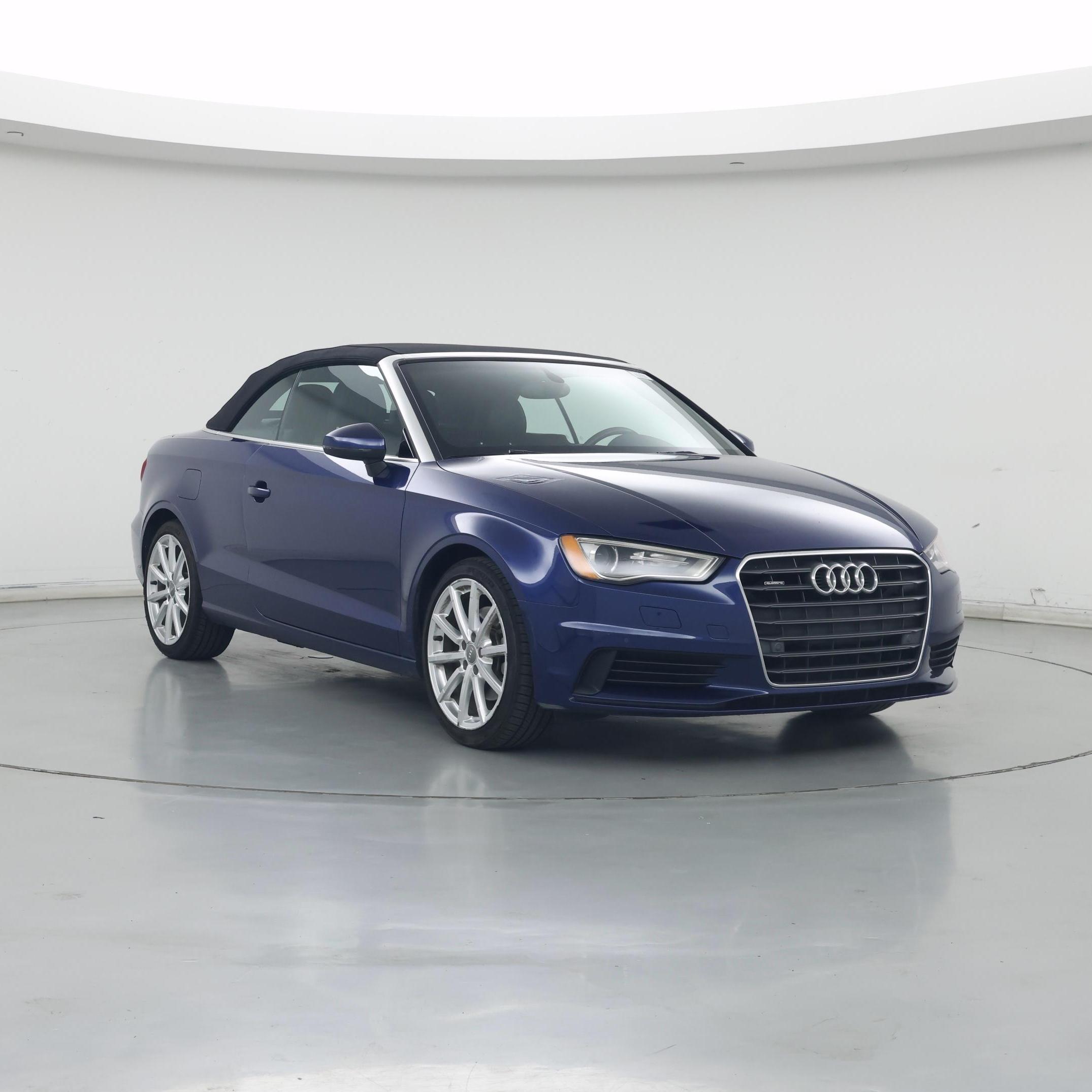 Blue 2015 Audi A3 Convertible All-Wheel Drive Automatic