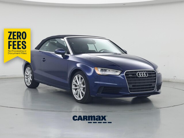 Blue 2015 Audi A3 Convertible All-Wheel Drive Automatic