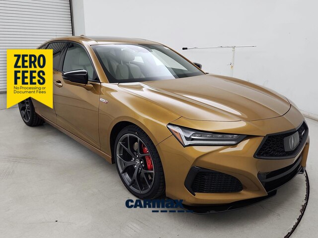 Gold 2022 Acura TLX Sedan All-Wheel Drive Automatic