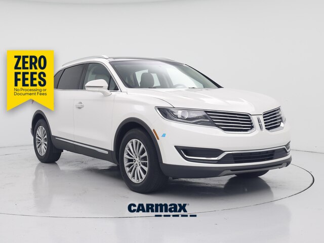 White 2017 Lincoln MKX SUV / Crossover Front-Wheel Drive Automatic