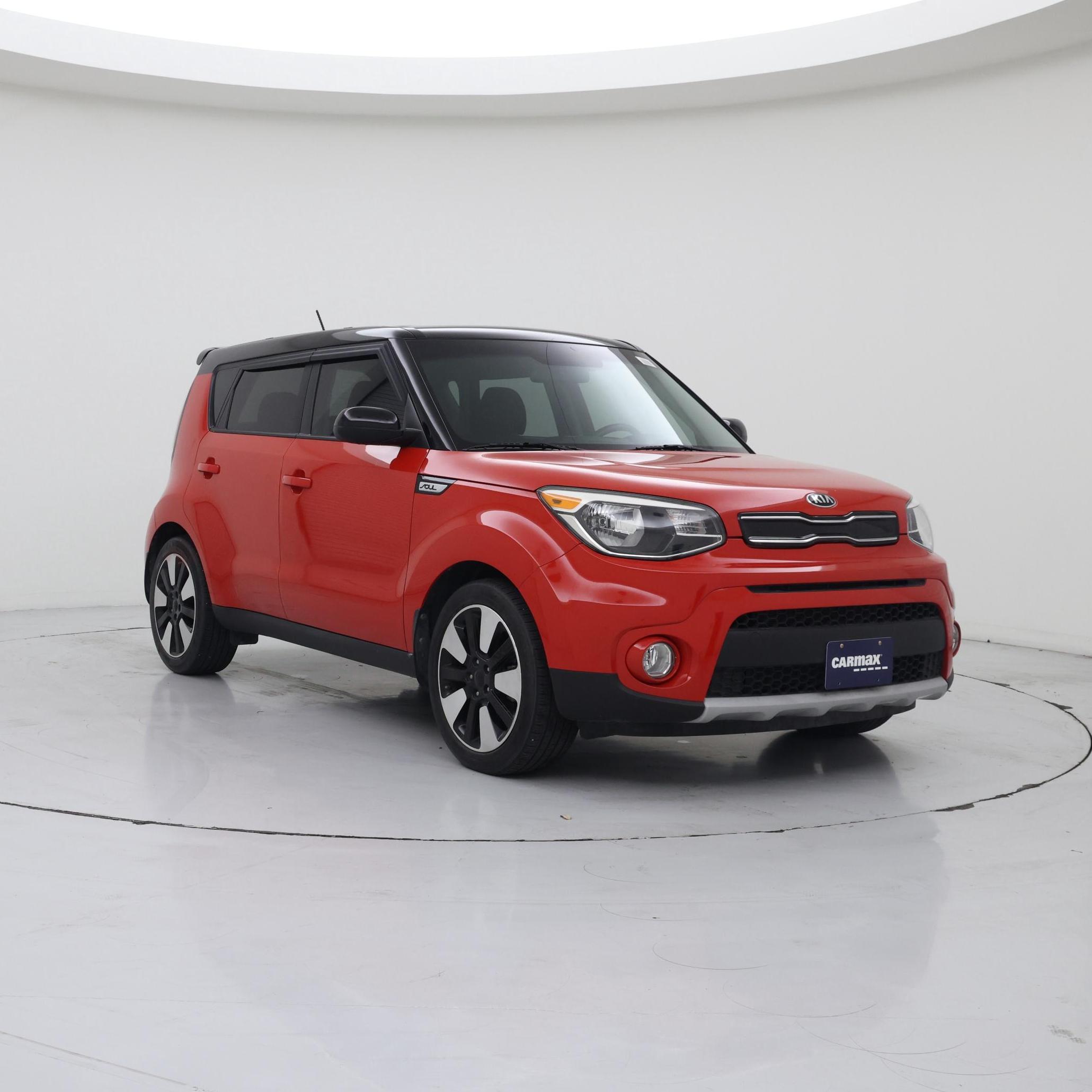 Red 2019 Kia Soul Wagon Front-Wheel Drive Automatic