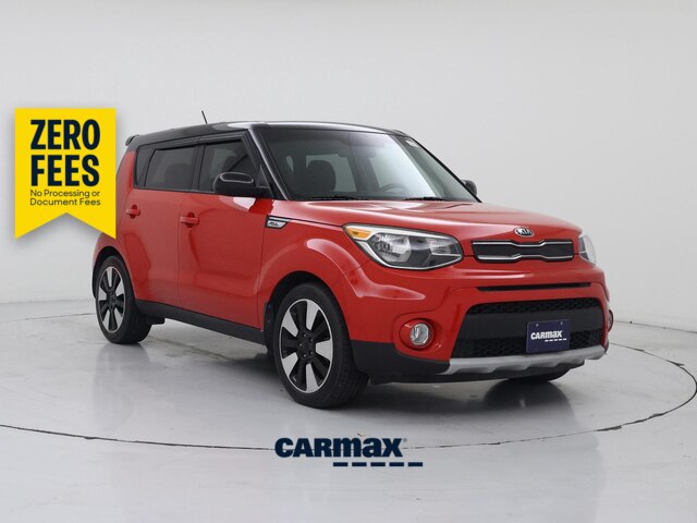 Red 2019 Kia Soul Wagon Front-Wheel Drive Automatic
