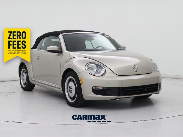 Silver 2015 Volkswagen Beetle Convertible Front-Wheel Drive Automatic