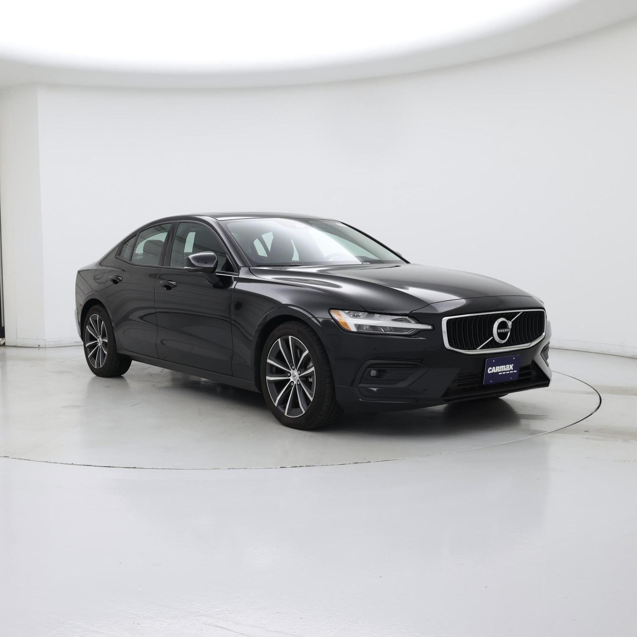 Black 2021 Volvo S60 Sedan All-Wheel Drive Automatic