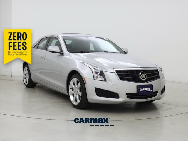 Silver 2014 Cadillac ATS Sedan Rear-Wheel Drive Automatic