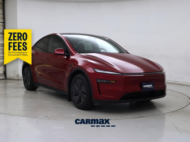 Red 2026 Tesla Model Y SUV / Crossover All-Wheel Drive Automatic