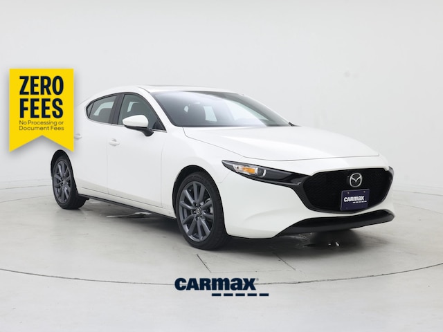 White 2025 Mazda MAZDA3 Hatchback Front-Wheel Drive Automatic
