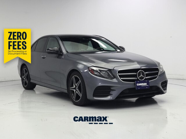Gray 2018 Mercedes-Benz E-Class Sedan Rear-Wheel Drive Automatic