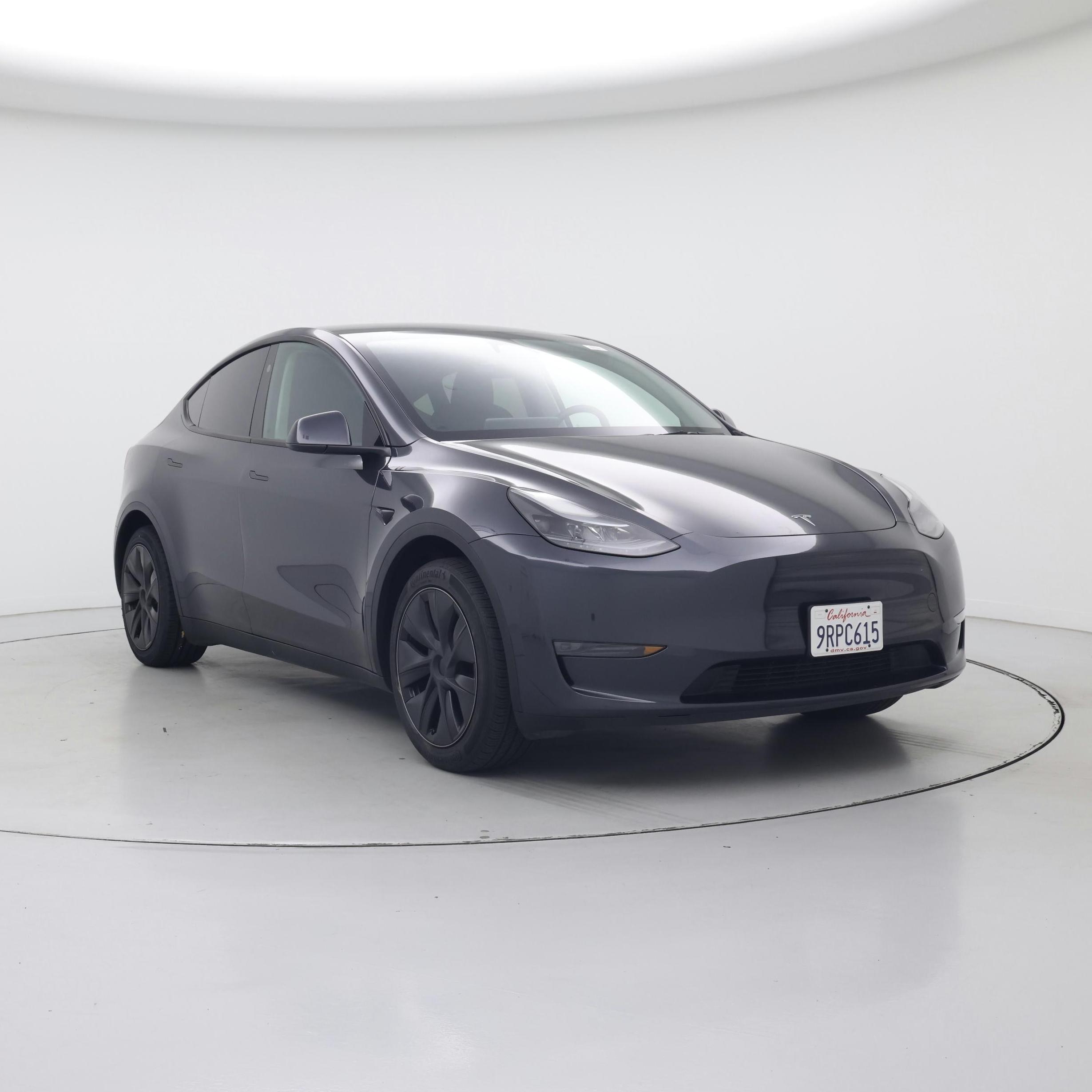 Gray 2025 Tesla Model Y SUV / Crossover Rear-Wheel Drive Automatic