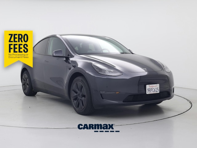 Gray 2025 Tesla Model Y SUV / Crossover Rear-Wheel Drive Automatic