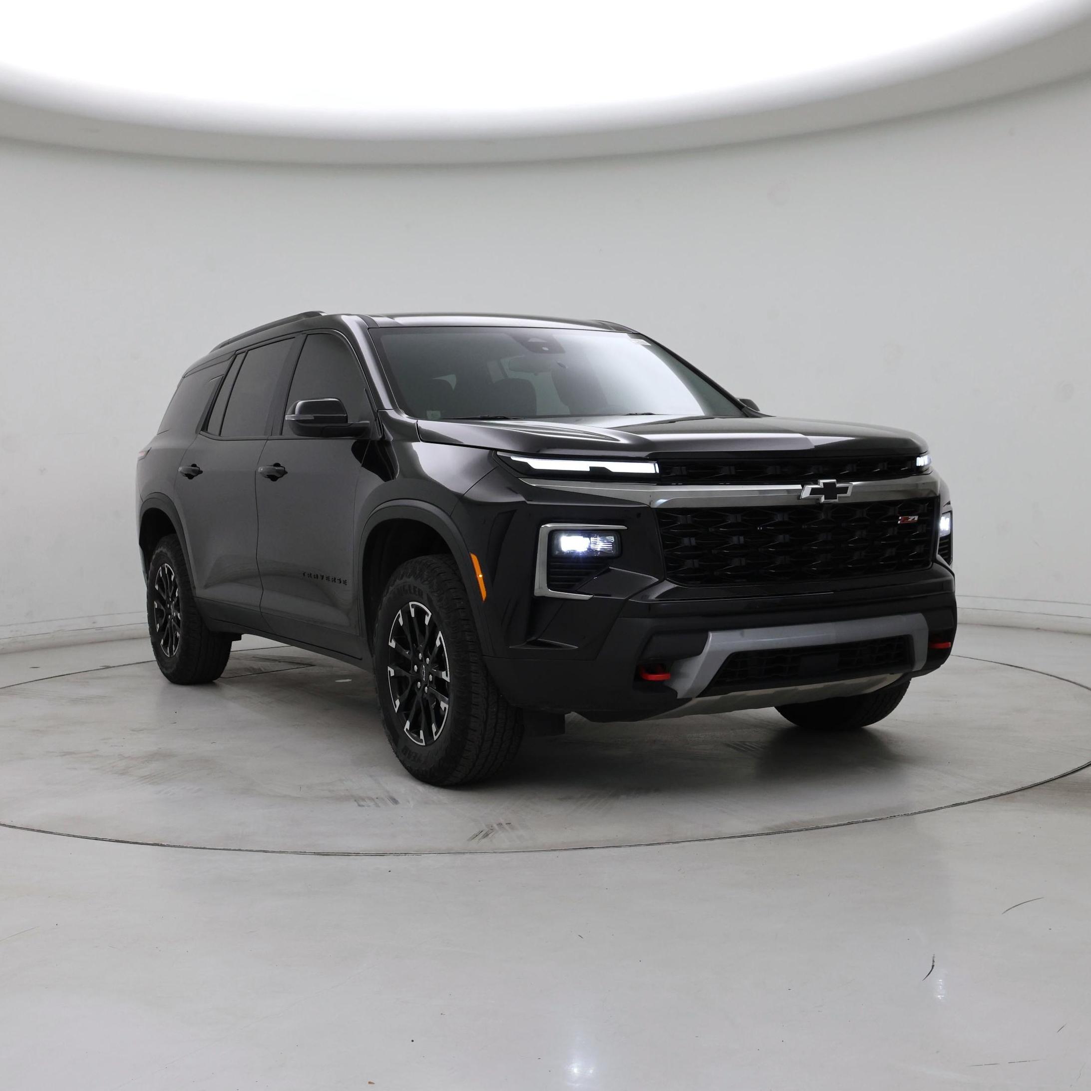 Black 2025 Chevrolet Traverse SUV / Crossover Four-Wheel Drive Automatic