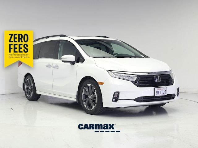 White 2024 Honda Odyssey Minivan Front-Wheel Drive Automatic