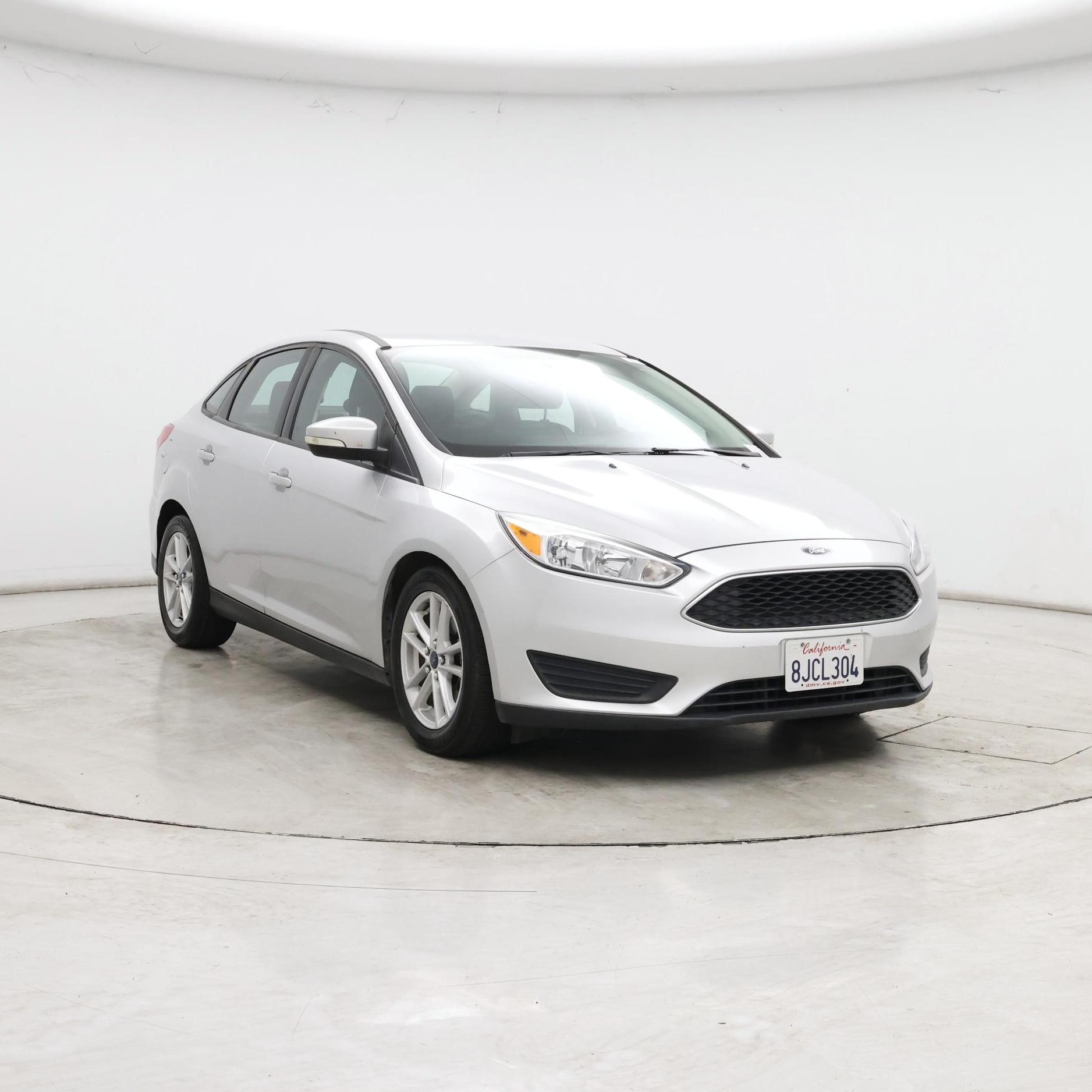 Silver 2017 Ford Focus Sedan Front-Wheel Drive Automatic