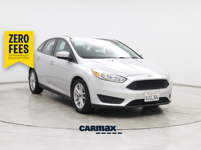 Silver 2017 Ford Focus Sedan Front-Wheel Drive Automatic