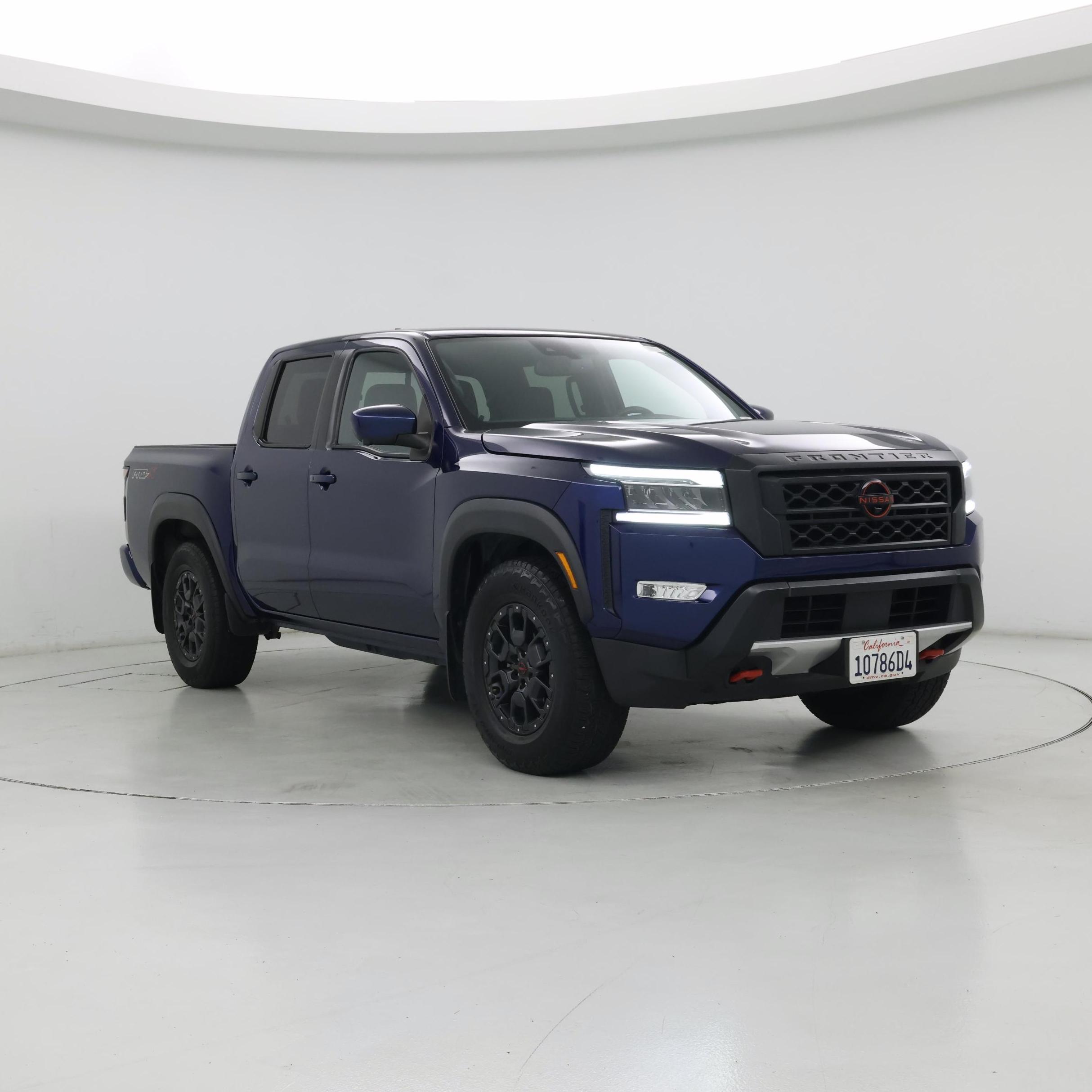 Blue 2022 Nissan Frontier Pickup Truck 4X2 Automatic