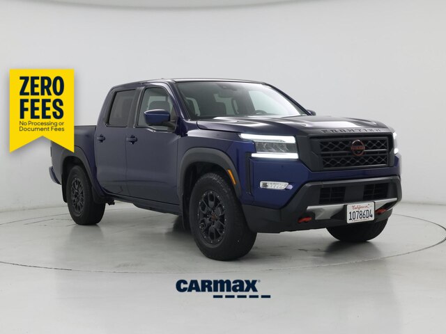 Blue 2022 Nissan Frontier Pickup Truck 4X2 Automatic