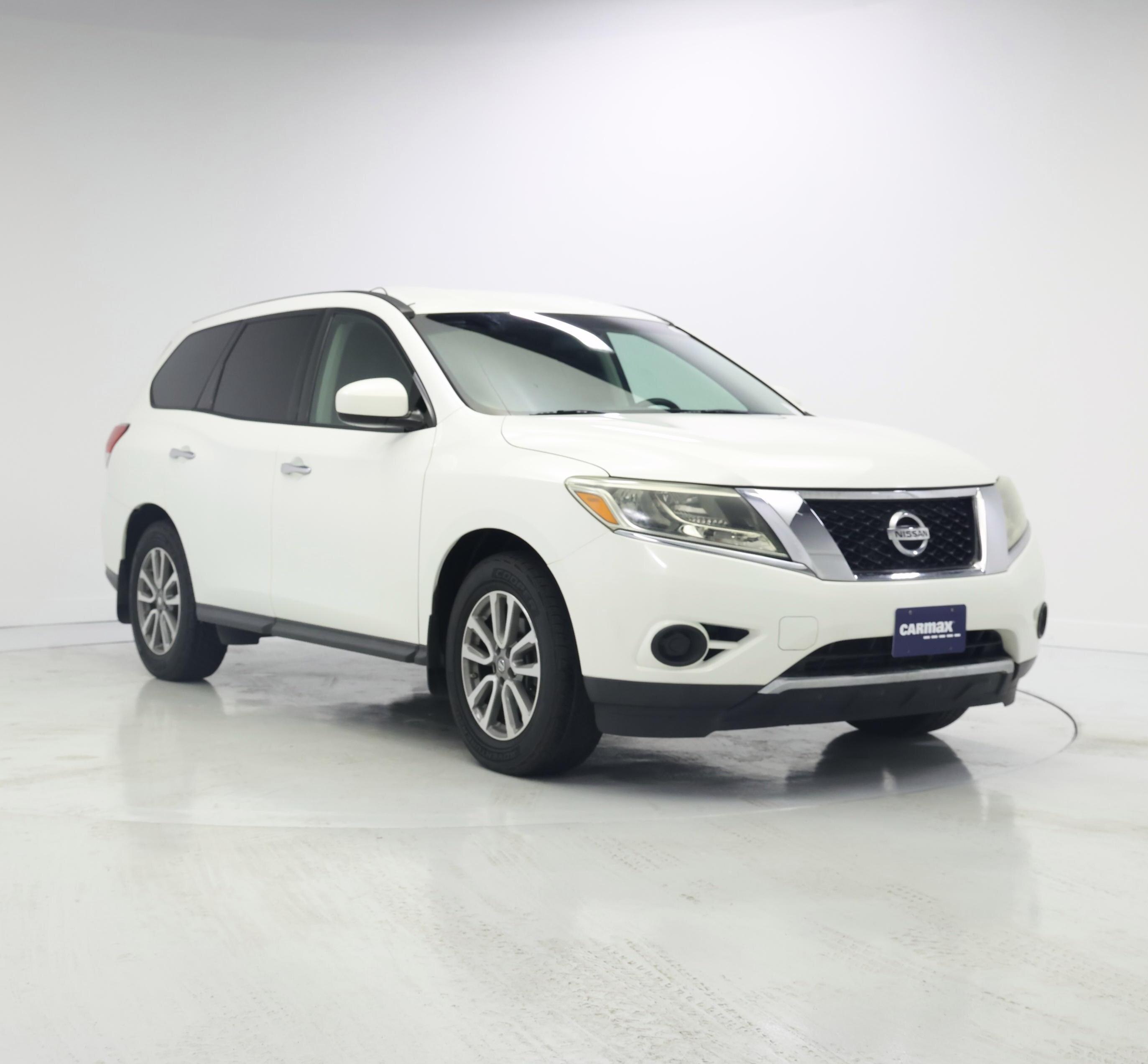 White 2014 Nissan Pathfinder SUV / Crossover Front-Wheel Drive Automatic