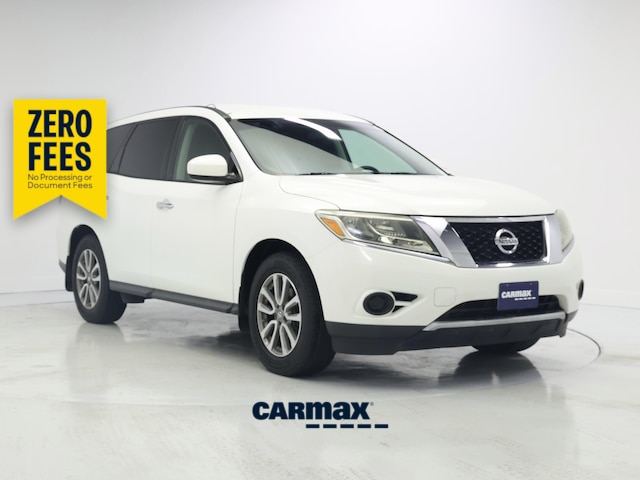 White 2014 Nissan Pathfinder SUV / Crossover Front-Wheel Drive Automatic