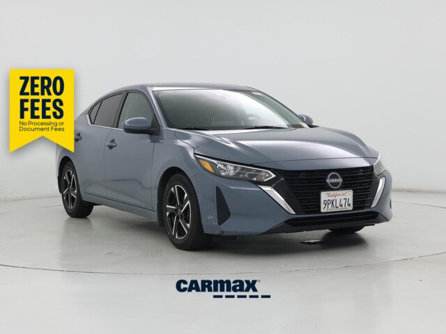 Blue 2024 Nissan Sentra Sedan Front-Wheel Drive Automatic