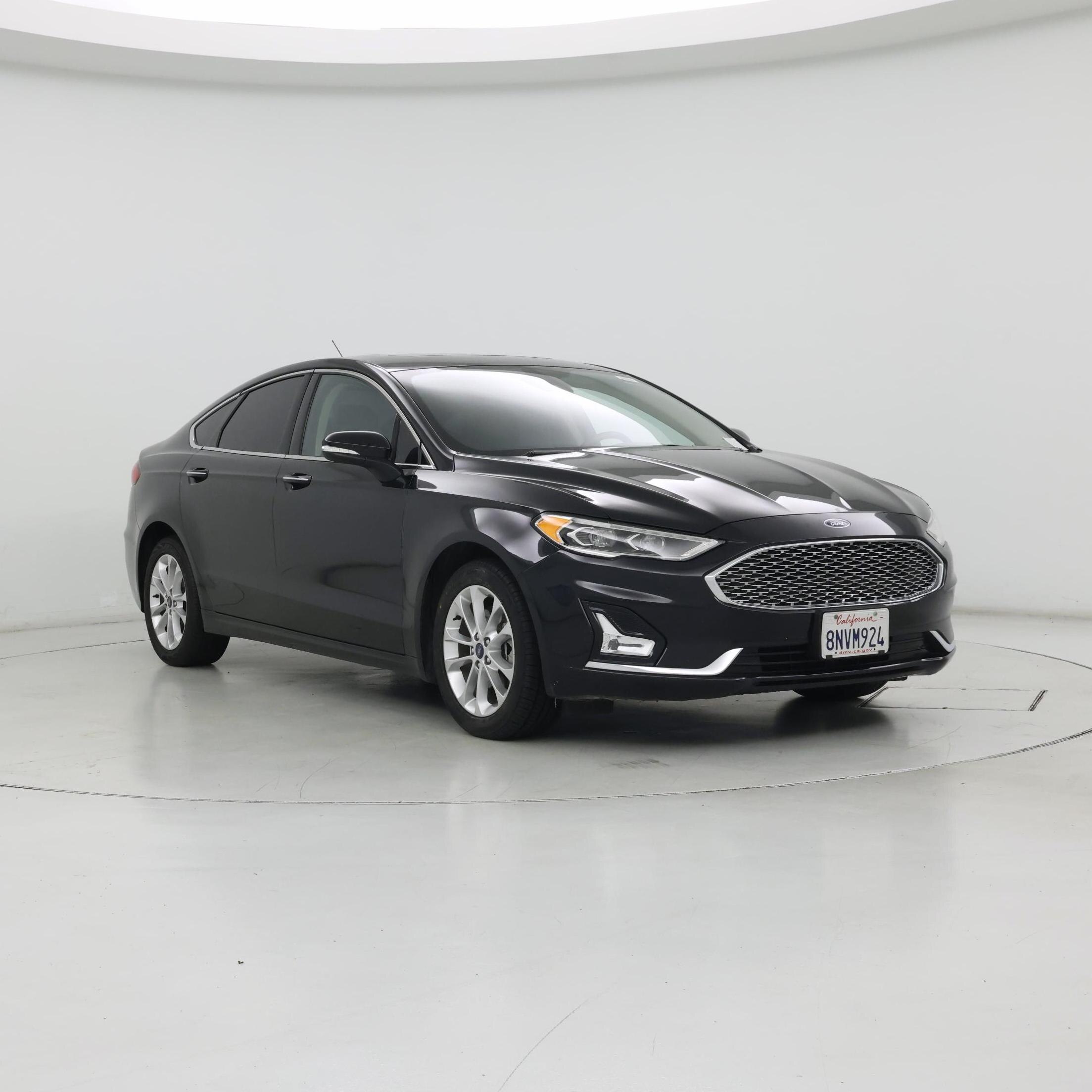 Black 2020 Ford Fusion Energi Sedan Front-Wheel Drive Automatic
