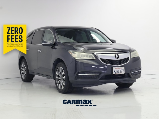 Gray 2016 Acura MDX SUV / Crossover Automatic