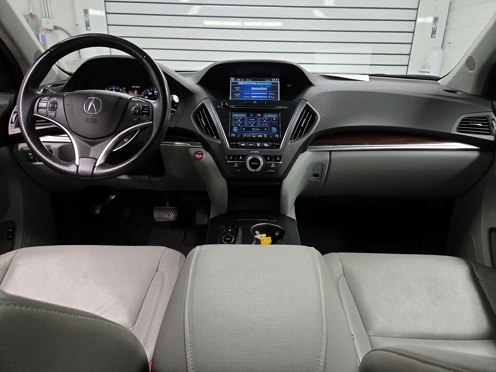 Gray 2016 Acura MDX SUV / Crossover  Automatic