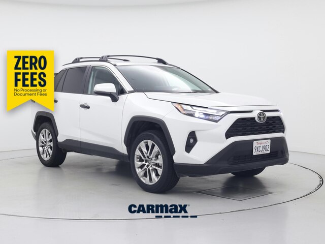 White 2025 Toyota RAV4 SUV / Crossover All-Wheel Drive Automatic
