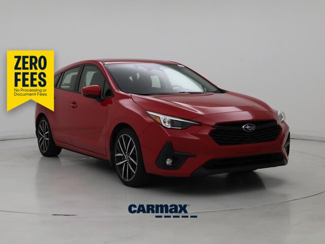 Red 2024 Subaru Impreza Wagon All-Wheel Drive Automatic